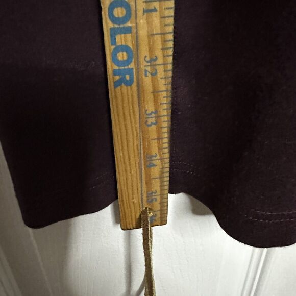 Duluth Trading Ponte Knit Long Sleeve Dress Size Medium Purple - Picture 8 of 9